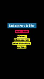 Rachat - recherche pièces 50cc am6 moteur carter kit 80, Vélos & Vélomoteurs