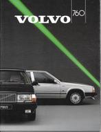 VOLVO 760, 1987, Boeken, Auto's | Folders en Tijdschriften, Ophalen of Verzenden, Volvo, Zo goed als nieuw