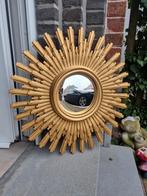 Grote zonnespiegel 55 cm bol glas, Gebruikt, Rond, Ophalen of Verzenden, Minder dan 100 cm