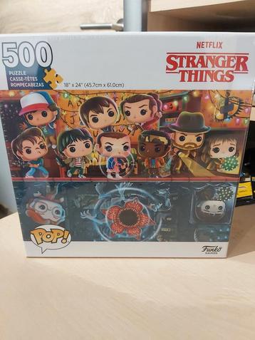 Funko pop puzzel Stranger Things. beschikbaar voor biedingen