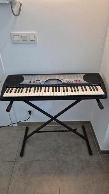 Casio - vintage - CTK-471 piano beschikbaar voor biedingen