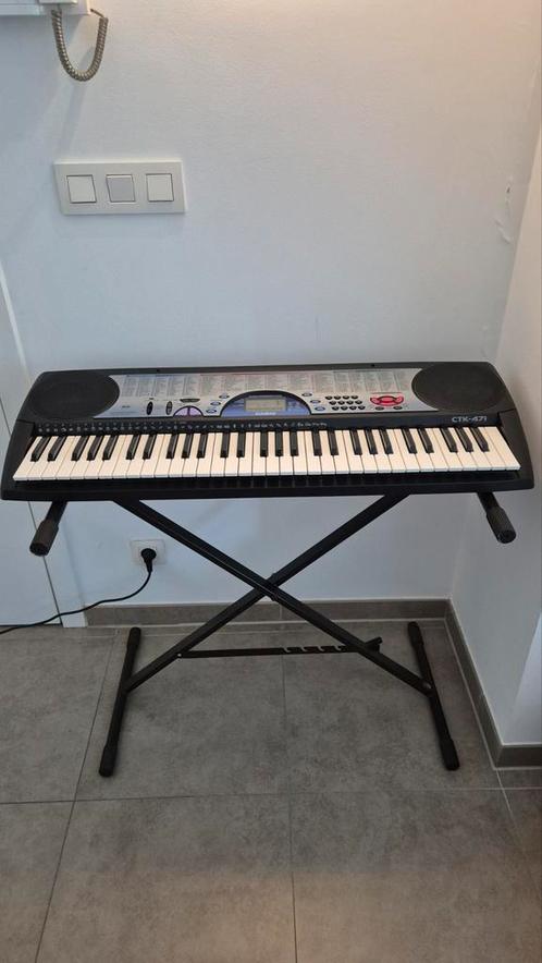 Casio - vintage - CTK-471 piano, Muziek en Instrumenten, Keyboards, Zo goed als nieuw, Casio, Ophalen