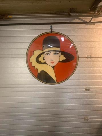 Plexi BELGA logo 82cm dm (VERKOCHT) beschikbaar voor biedingen