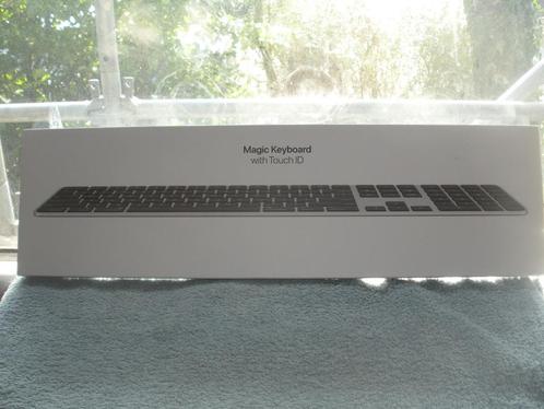 Clavier sans fil Azerty Apple Magic avec Touch ID et pavé N°, Elektronische apparatuur, Overige elektronische apparatuur, Nieuw