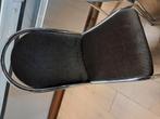 6 stoffen retro stoelen, Ophalen, Zo goed als nieuw, Zwart, Stof