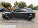 Audi A3 S-lijn, Auto's, Audi, Euro 6, Leder en Stof, Zwart, 150 kW