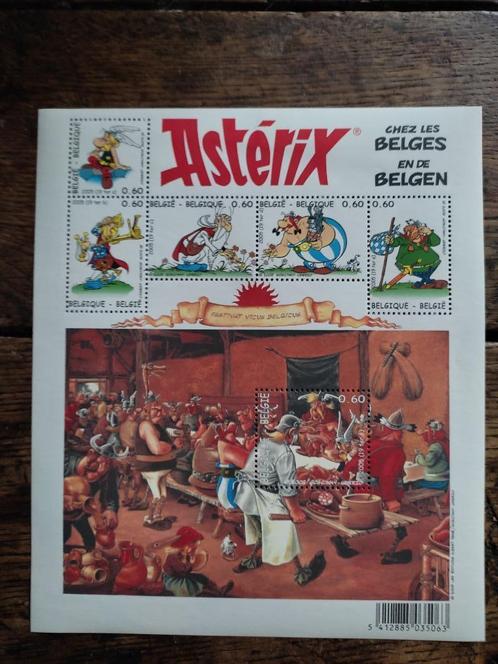 1 feuillet de timbres "Astérix", Verzamelen, Stripfiguren, Nieuw, Plaatje, Poster of Sticker, Asterix en Obelix, Ophalen of Verzenden