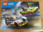 Lego city police car and muscle car chase nog nieuw, Ophalen of Verzenden, Nieuw, Losse stenen, Lego