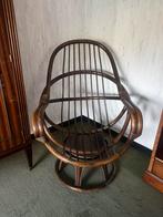 Manille rotan fauteuil uit de jaren 60-70, Antiek en Kunst, Ophalen