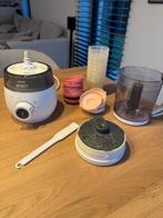 philips avent stomer/blender + 9 bewaarpotjes, Ophalen, Gebruikt, Overige typen