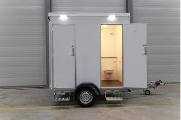 Luxe Toiletwagen 1+1 | 110 PVC afvoer | WC wagen | Easywagon