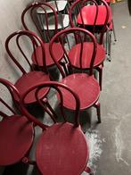 Chaises de bistrot en plastique 8 pièces, Utilisé, Enlèvement ou Envoi