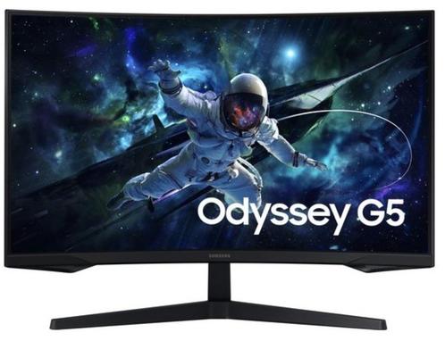 Samsung Odyssey G5 32 inch curved monitor, Computers en Software, Monitoren, Zo goed als nieuw, Gaming, Ophalen