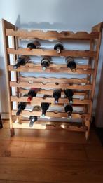 étagère porte bouteilles de vins, Maison & Meubles, Accessoires pour la Maison | Porte-bouteilles, Bois, 75 cm ou plus, Enlèvement