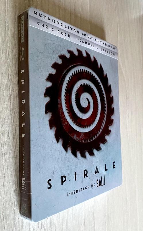(SAW) SPIRAL /// "Steelbook" - 4KUHD /// NIEUW / Sub CELLO, Cd's en Dvd's, Blu-ray, Nieuw in verpakking, Horror, Boxset, Ophalen of Verzenden