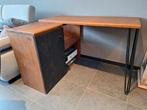 Handgemaakt hoekbureau, Ophalen, Zo goed als nieuw, Bureau