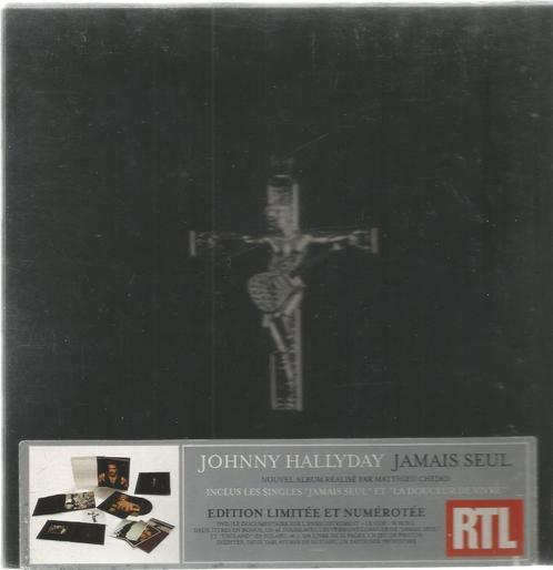 johnny hallyday : jamais seul  ( coffret ), Cd's en Dvd's, Cd's | Franstalig, Nieuw in verpakking, Ophalen of Verzenden