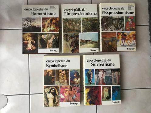 Kavel van 5 boeken over schilderkunst, encyclopedieën...Somo, Antiek en Kunst, Kunst | Schilderijen | Modern, Ophalen of Verzenden