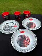 Servies harde plastic, Ophalen of Verzenden, Zo goed als nieuw