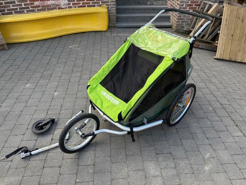 Croozer kids for 2, Fietsen en Brommers, Fietsaccessoires | Aanhangwagens en Karren, Gebruikt, Ophalen
