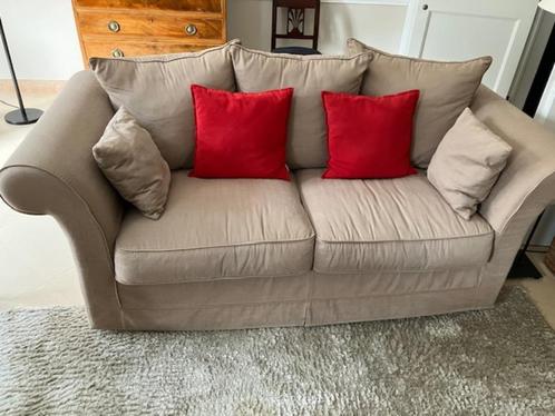 Sofa, Huis en Inrichting, Zetels | Zetels, Zo goed als nieuw, Rechte bank, Tweepersoons, 150 tot 200 cm, 75 tot 100 cm, Stof, Ophalen