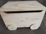 Nieuwe houten opbergkist/zitbank voor doopsuiker/ speelgoed, Enlèvement ou Envoi, Neuf