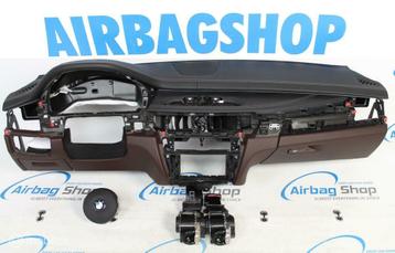 Airbag kit Tableau de bord M cuir noir/brun HUD BMW X6 F16