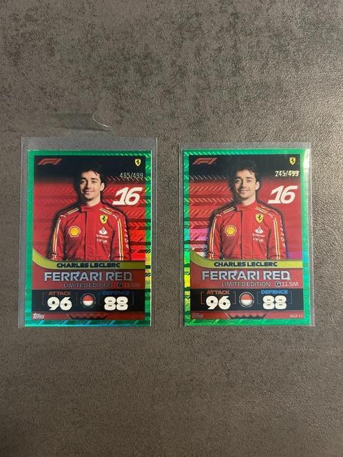 Charles Leclerc - Mega Tin Exclusive (Green Parallel), Hobby en Vrije tijd, Verzamelkaartspellen | Overige, Nieuw, Meerdere kaarten