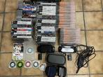 Sony PSP 1004 + 3004 + Games + UMD, Games en Spelcomputers, Spelcomputers | Sony PSP, Zwart, Ophalen of Verzenden, PSP, Gebruikt