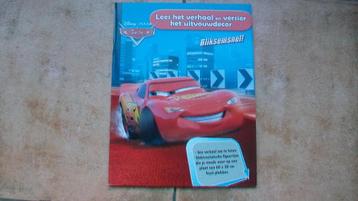 Lees- en stickerboek Cars, nooit gebruikt