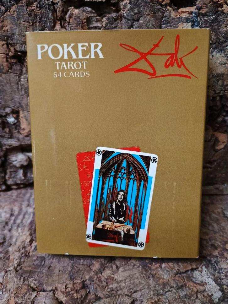 Vintage poker Tarotkaarten Dali, 1984, Verzamelen, Speelkaarten, Jokers en Kwartetten, Zo goed als nieuw, Speelkaart(en), Ophalen of Verzenden