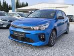 Kia Rio GT Line 1.0T 100 ISG, Auto's, Kia, Euro 6, Blauw, Bedrijf, Handgeschakeld