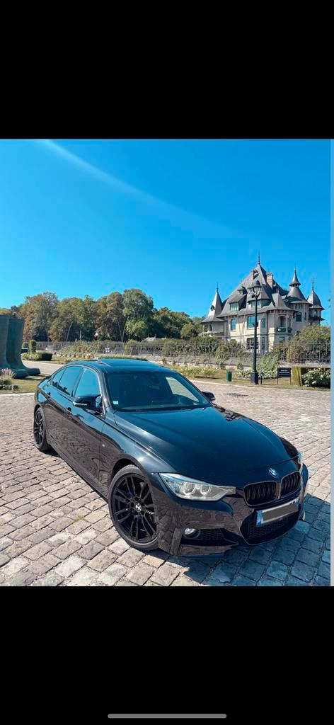 BMW 335 i F30 pack M, Auto's, BMW, Particulier, 3 Reeks, Boordcomputer, Benzine, Berline, 4 deurs, Automaat, Zwart, Zwart, Leder