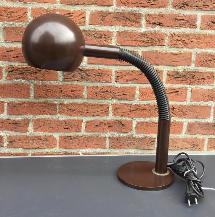 Space Age, lampe de bureau des années 1970 HALA Zeist, Collections, Rétro, Maison et Meubles, Enlèvement ou Envoi