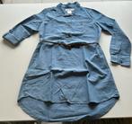 Licht jeanskleedje/overhemd maat 146 - 11/12 jaar, Ophalen, Meisje, H&M, Zo goed als nieuw