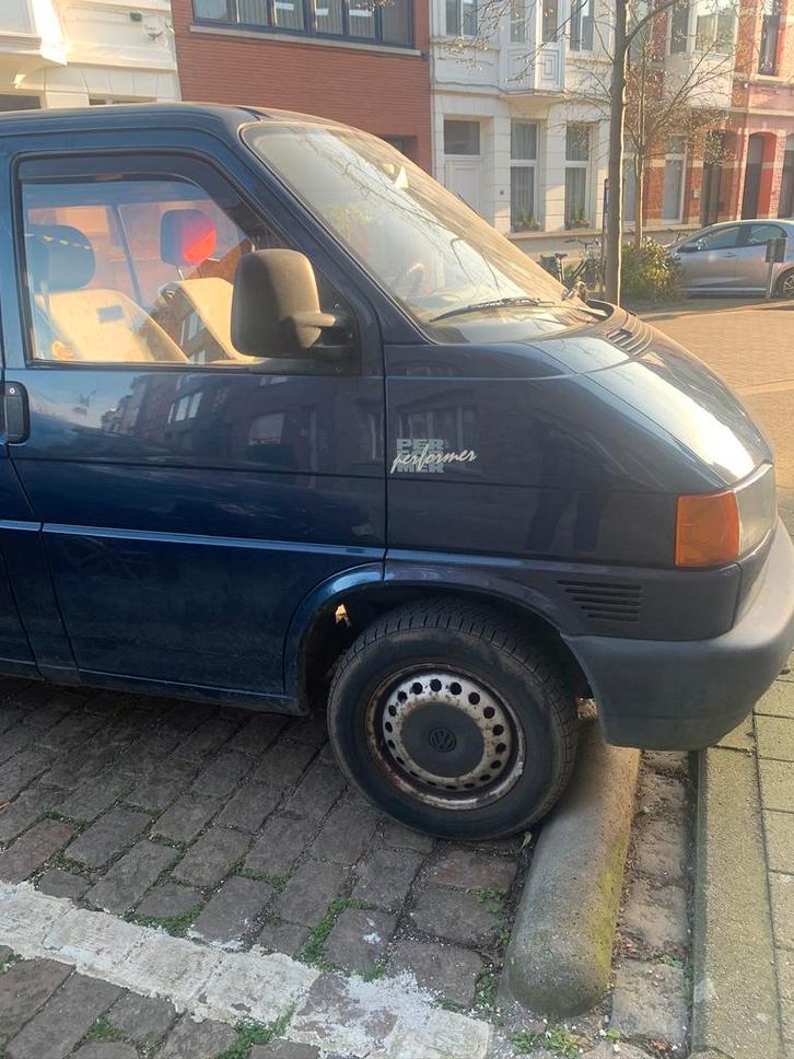 Vw Transporter t 4 2,5 tdi 1998, Auto's, Volkswagen, Particulier, Transporter, ABS, Mistlampen, Radio, Schuifdeur, Diesel, Overige carrosserie