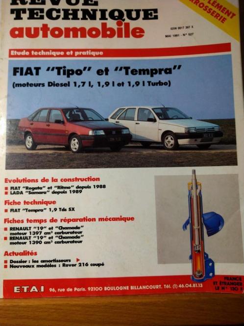 RTA - Fiat Tipo - Fiat Tempra - n527, Auto diversen, Handleidingen en Instructieboekjes, Ophalen of Verzenden