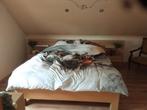 Bed enkel het geraamte zonder mattras en bodem 2m op 160cm., Ophalen