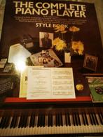 Le pianiste complet: Style Book Complete Piano Player, Musique & Instruments, Comme neuf, Autres genres, Piano, Enlèvement ou Envoi