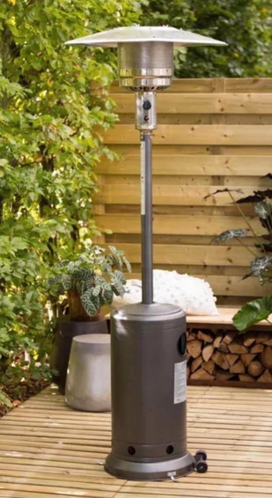Terrasverwarmer op gas 2 stuks, Tuin en Terras, Terrasverwarmers, Gebruikt, Gas, Ophalen