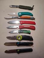 Set de 9 couteaux de poche, Caravanes & Camping, Outils de camping, Enlèvement ou Envoi, Comme neuf