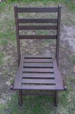 CHAISE de JARDIN, Ophalen, Gebruikt, Hout, Inklapbaar