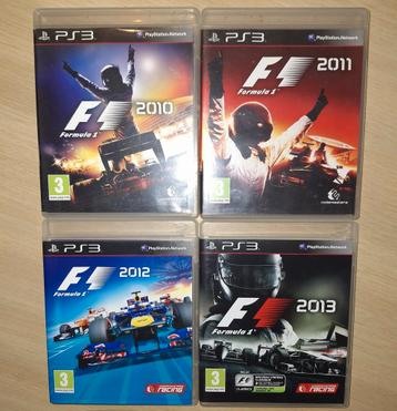 Formule 1: 2010, 2011, 2012 en 2013