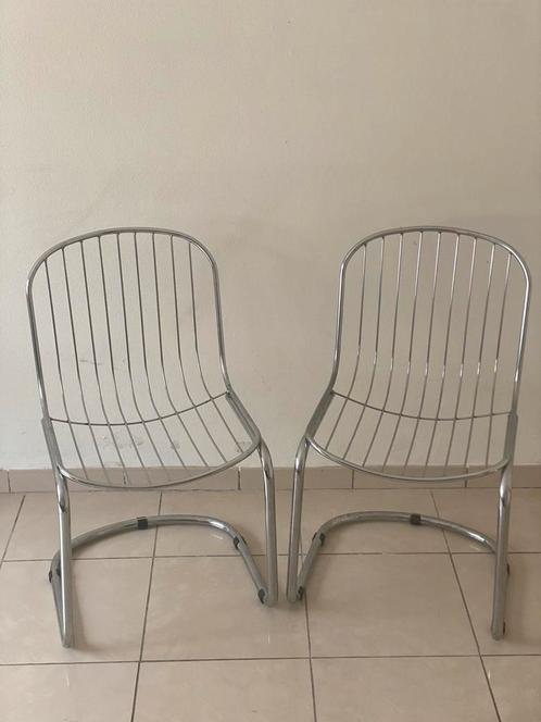 Vintage design stoelen Gastoni Rinaldi (set 2), Antiek en Kunst, Antiek | Meubels | Stoelen en Sofa's, Ophalen