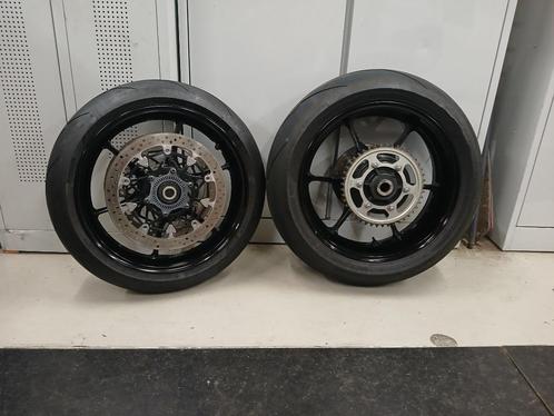 Set wielen velgen Suzuki GSXR 1000   2017-2024, Motoren, Onderdelen | Suzuki, Gebruikt, Ophalen