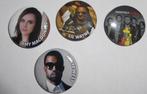 Badge KANYE WEST-LIL WAYE-AMY MACDONALD-ONE REPUBLIC WAKING, Ophalen of Verzenden, Nieuw