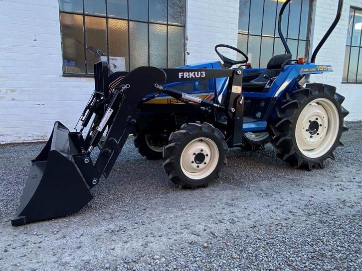 Iseki Landhope185 + frontlader - Servo - MICROTRACTORS.COM, Zakelijke goederen, Landbouw | Tractoren, tot 2500, Overige merken