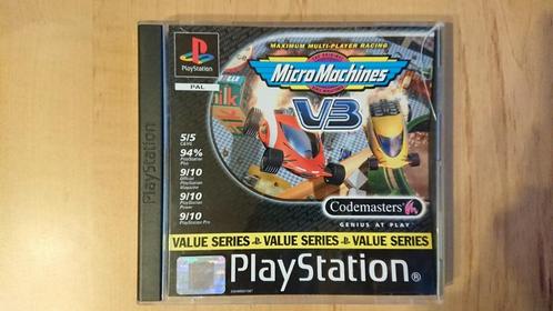 Micro Machines V3 ps1, Games en Spelcomputers, Games | Sony PlayStation 1, Racen en Vliegen, 3 spelers of meer, Ophalen
