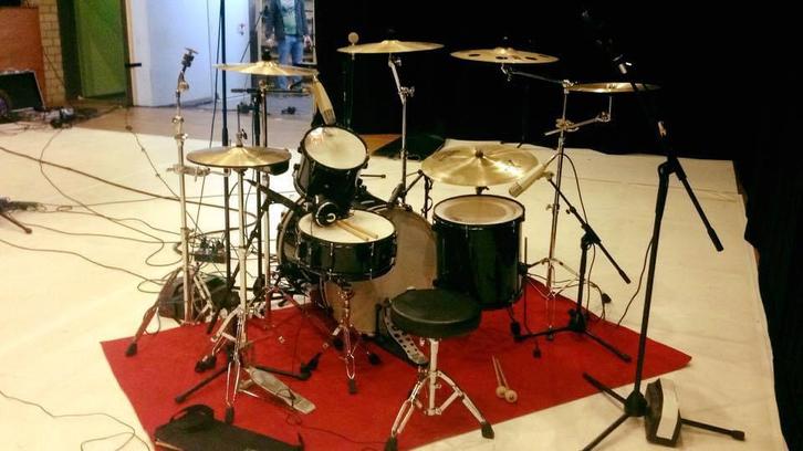 Compleet drumstel, Muziek en Instrumenten, Drumstellen en Slagwerk, Zo goed als nieuw, Pearl, Ophalen