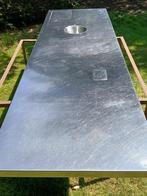 Inox werkblad, Huis en Inrichting, Ophalen, Staal of Inox, Overige kleuren, Overige typen